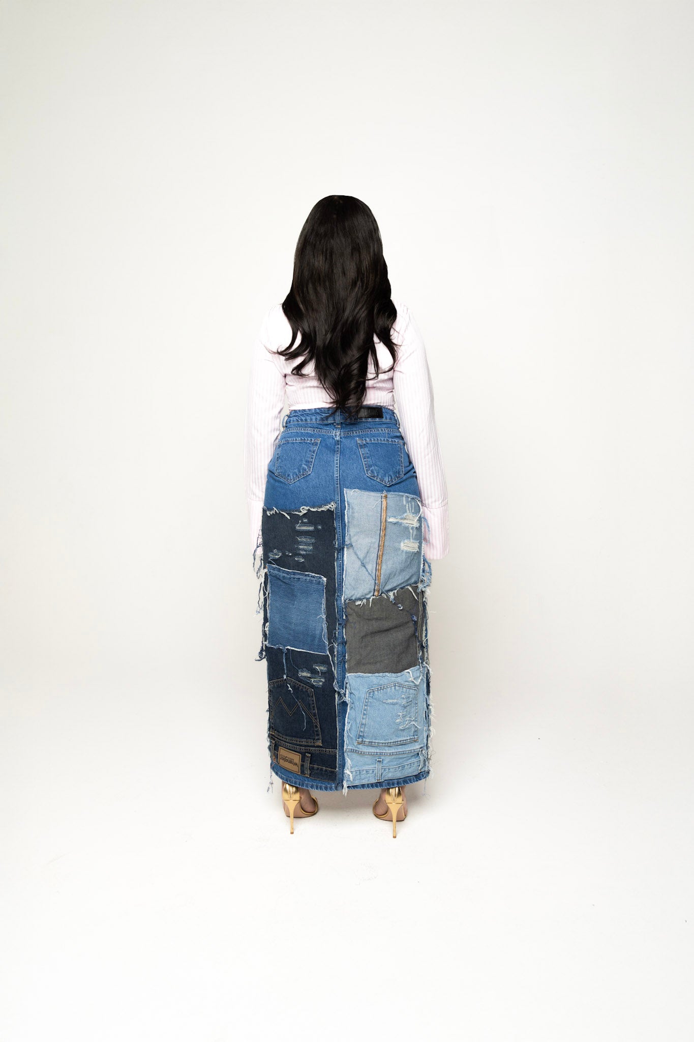 Bleu Archive Skirt