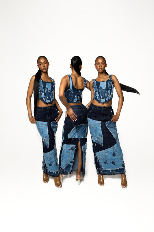 Bleu Armor Set